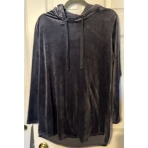 Womens Hooded Long Sleeve Top Size M